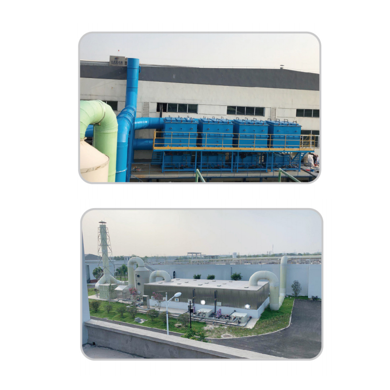 Equipo desodorizante de filtración biológica por goteo