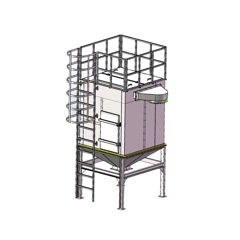 Colector de polvo tipo bolsa