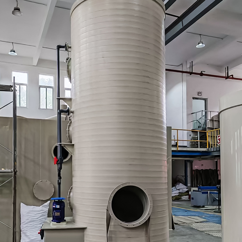 Torre de pulverización de bobinado PPH