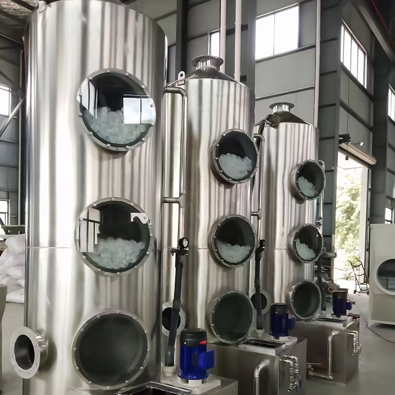 Torre de pulverización de acero inoxidable 304
