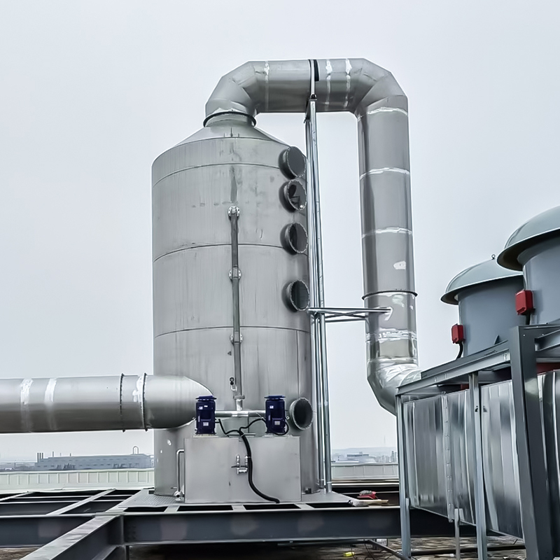 Torre de pulverización de acero inoxidable 304