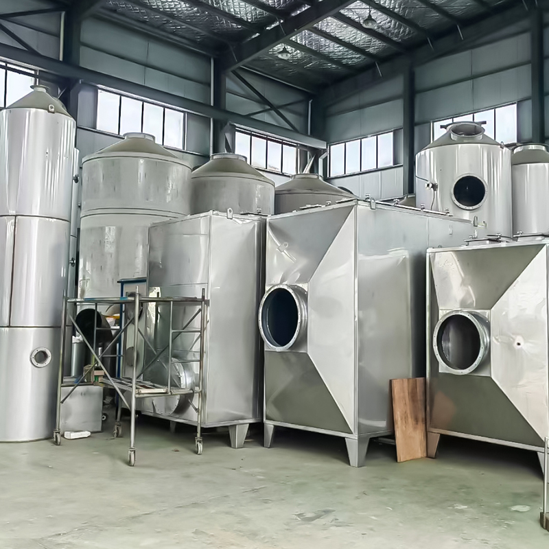 Torre de pulverización de acero inoxidable 316L