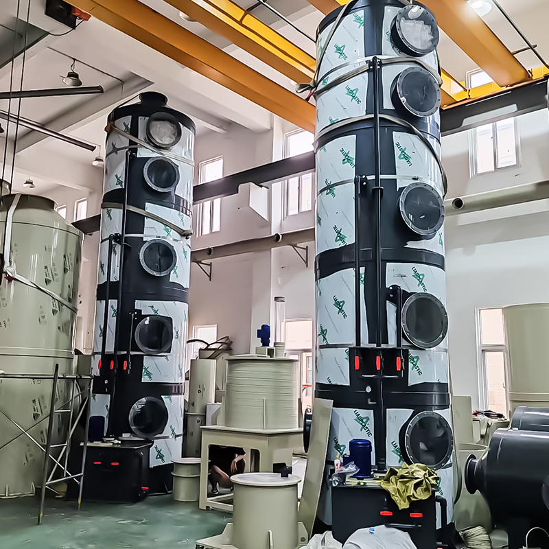 Torre de pulverización de PVC