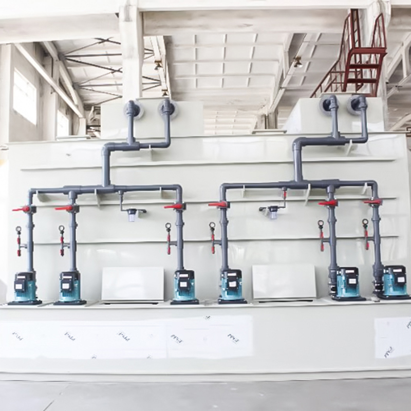 Torre depuradora horizontal de PP