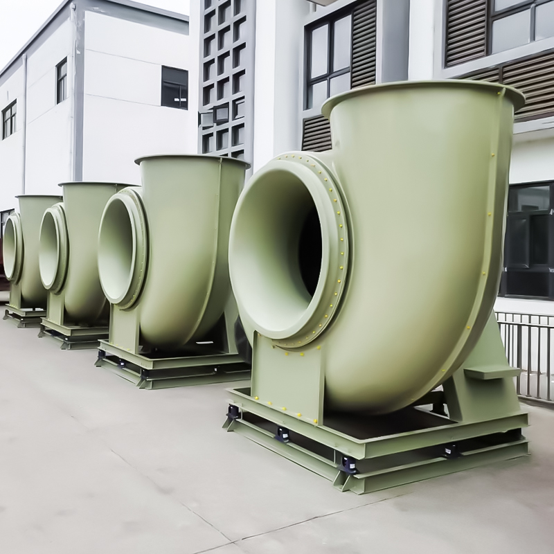 Ventiladores anticorrosión de media y baja presión FRP
