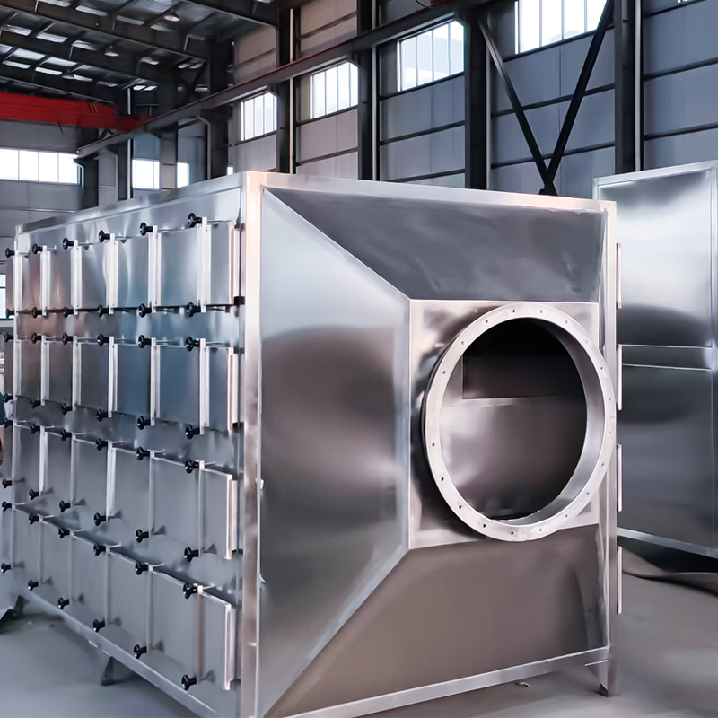 Estructura del cajón de la caja de adsorción de carbón activado de acero inoxidable 304