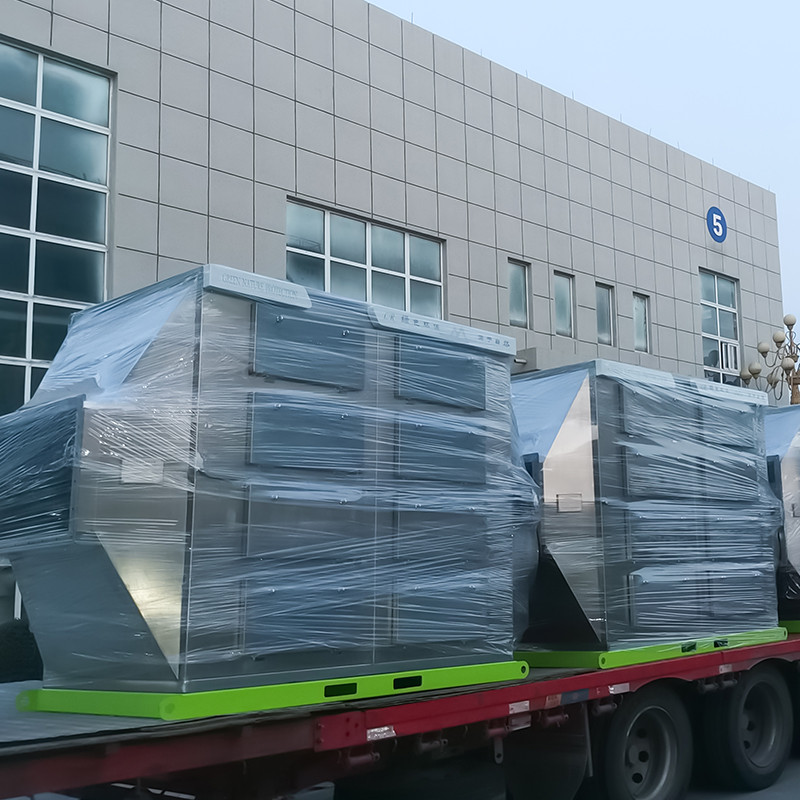 Estructura del cajón de la caja de adsorción de carbón activado de acero inoxidable 304