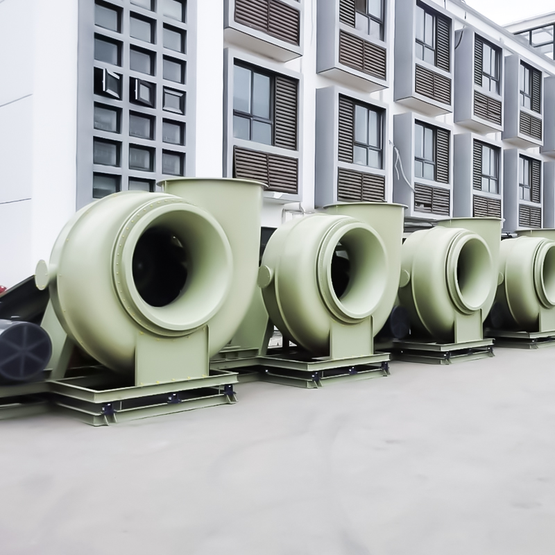 Ventiladores anticorrosión de media y baja presión FRP