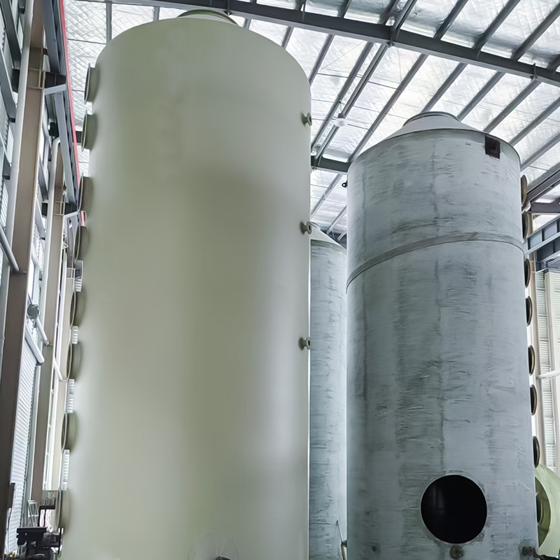 Torre de pulverización de bobinado PPH