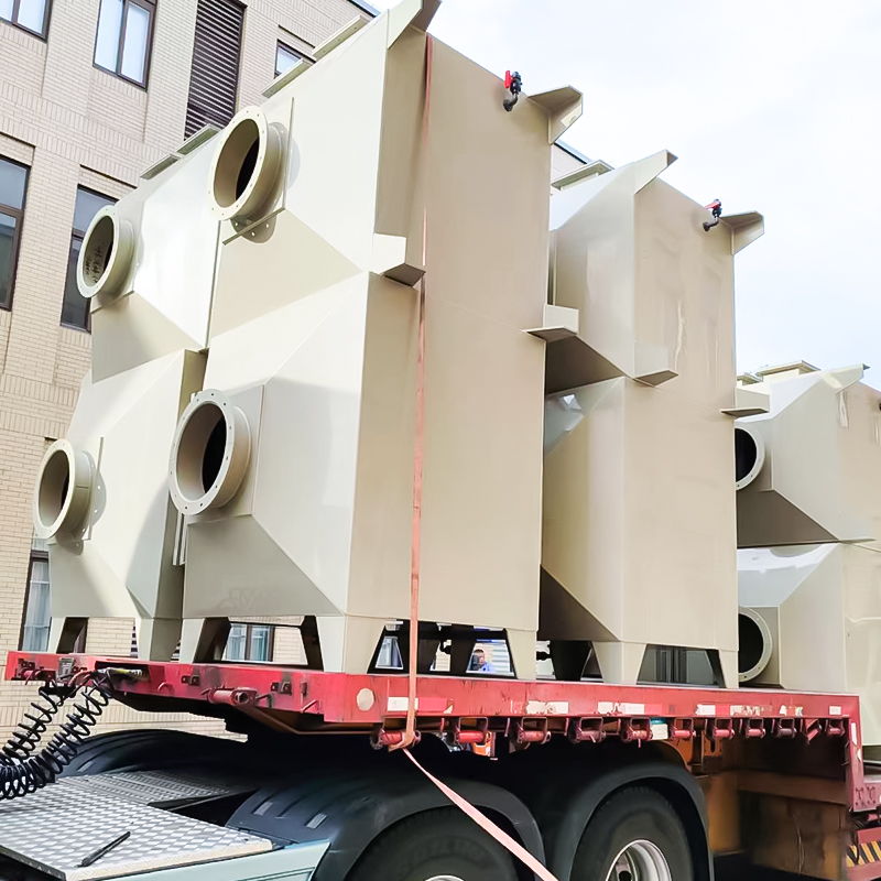 Caja de adsorción de carbón activado PP