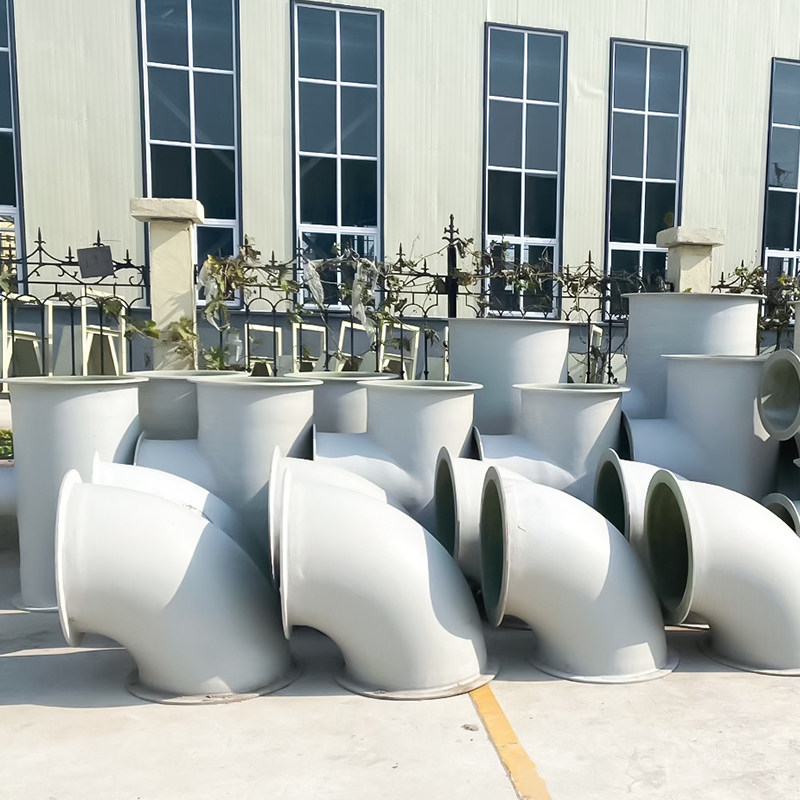 Accesorios para conductos de fibra de vidrio.