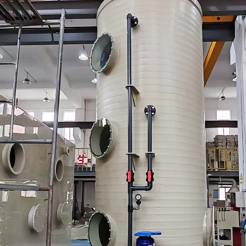 Torre de pulverización de bobinado PPH