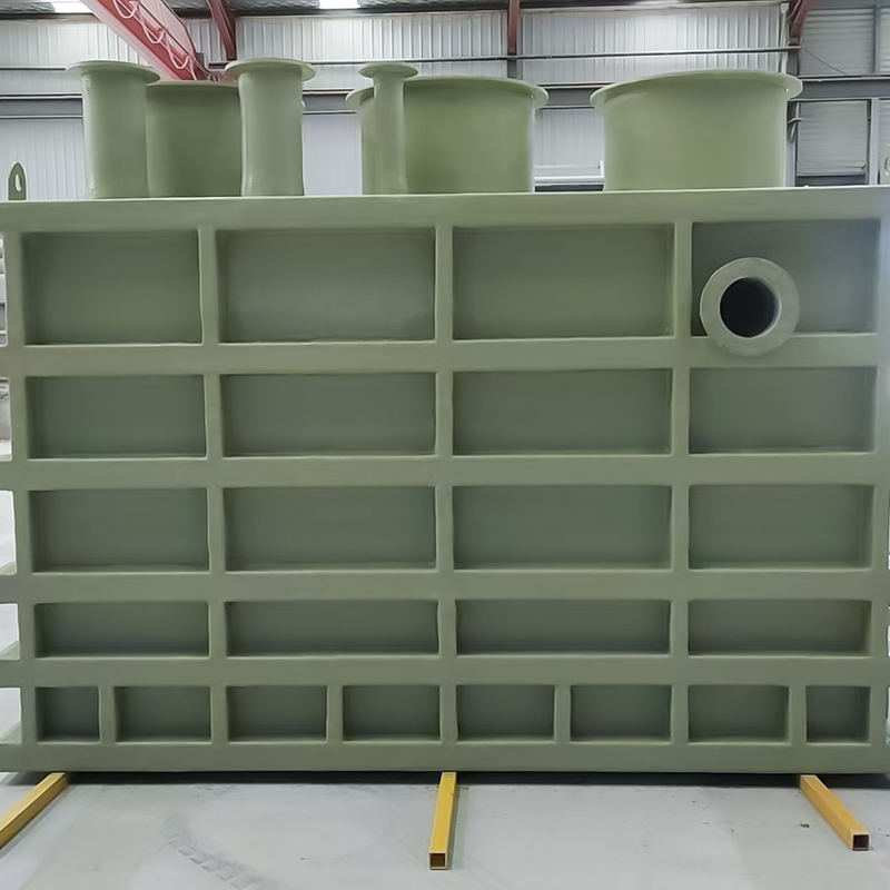 tanque de agua de plástico reforzado con fibra
