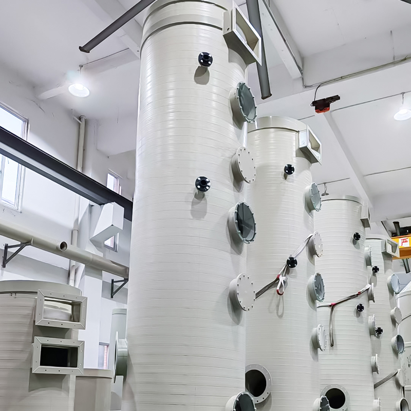 Torre de pulverización de bobinado PPH