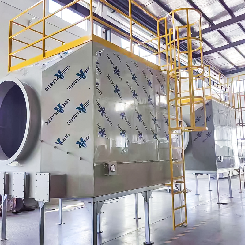 Caja de adsorción de carbón activado PP