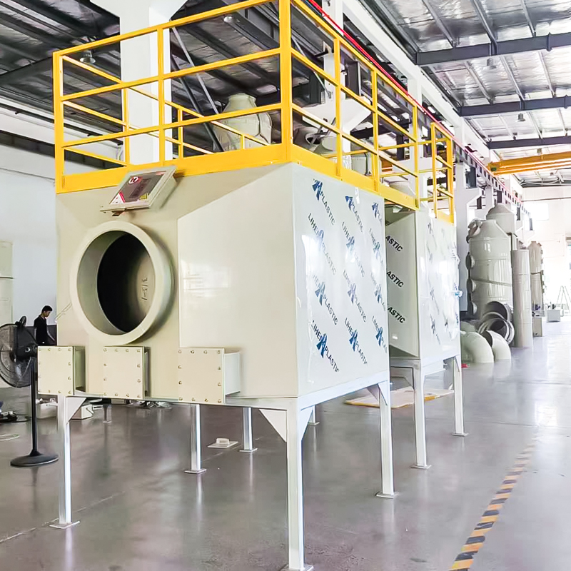 Caja de adsorción de carbón activado PP