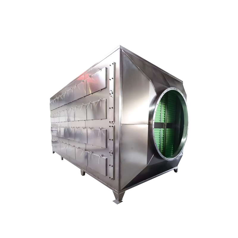 Estructura del cajón de la caja de adsorción de carbón activado de acero inoxidable 304